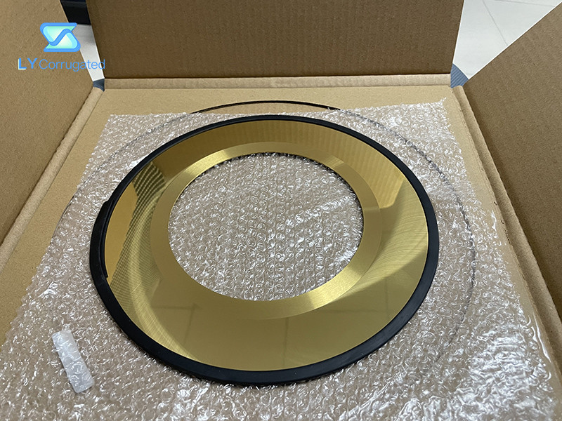 Gold Coating Tungsten Carbide Corrugated Board Cutter 240x32x1.2 Circular Blade