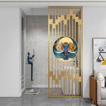 Mirror Outdoor Laser Cut Metal Panels Folding Interior Corten Steel Privacy