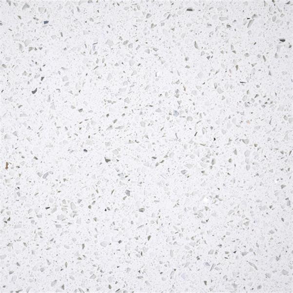 3200*1800*18MM Frostine White Glass Quartz Decorative Flooring Tile