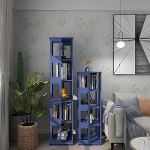 China Living Room House Multifunctional Book Storage Racks Rotating Display Racks on sale
