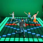 30x30cm Durable Dancing Game Floors for Interactive Entertainment