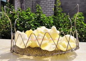 Wholesale Multifunction Telescopic Folding Basket Chef Basket Fried Filter from china suppliers