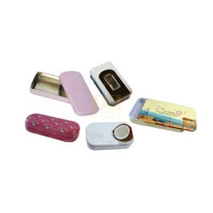 DADI Mints Gum Chocolates Candy Tin Box FDA BSCI Tinplate Metal Tins Rectangular