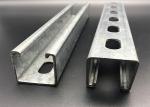 Powder Coated Metal Strut Channel Slotted 41x21 Hot Dip Galvanized