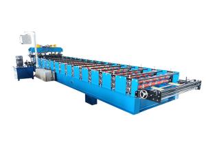 Wholesale Prepainted Galvanised Iron Glazed Tile Roll Forming Machine 440V 3phase 60Hz from china suppliers