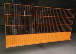 Temporary Edge Protection Barriers Fall Prevention 2600 X 1150mm Size