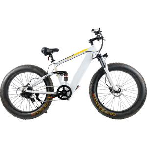 Wholesale KMC Chain Electric Fat Tyre Mountain Bike , Shimano Electric Bicycle from china suppliers