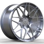 21 inch staggered 5*112 black milled forged alloy wheels for McLaren