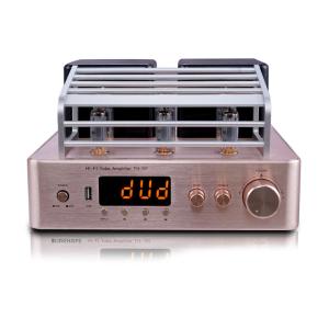 Wholesale Integrated Stereo Hybrid Vacuum Tube Audio Amplifier With Subwoofer Output MIC Output from china suppliers