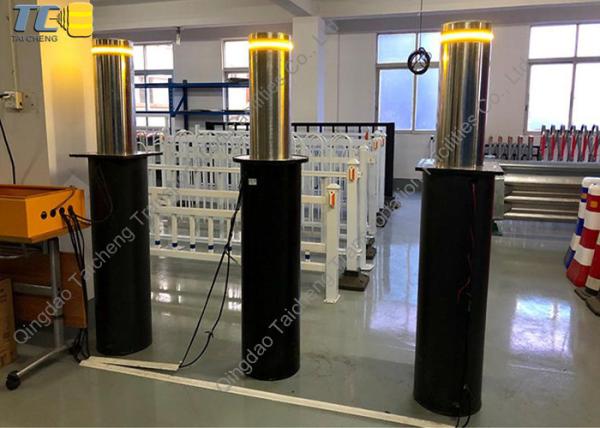 3S Fall Time Anti Corrosion Hydraulic Bollards Main Gate Entrance Security