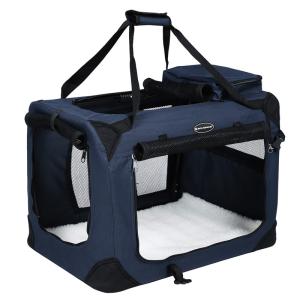 Wholesale Washable Songmics Pet Carrier , Front Facing Dog Carrier Crate Folding Fabric For Walking from china suppliers
