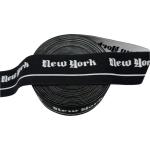 Custom Logo Nylon Jacquard Underwear Elastic Webbing For Sportwear