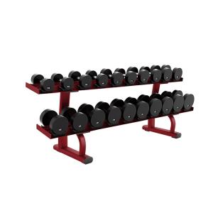 Wholesale Commercial Heavy Duty Gym Equipment Two Tier Dumbbell Rack For Ten Pairs from china suppliers