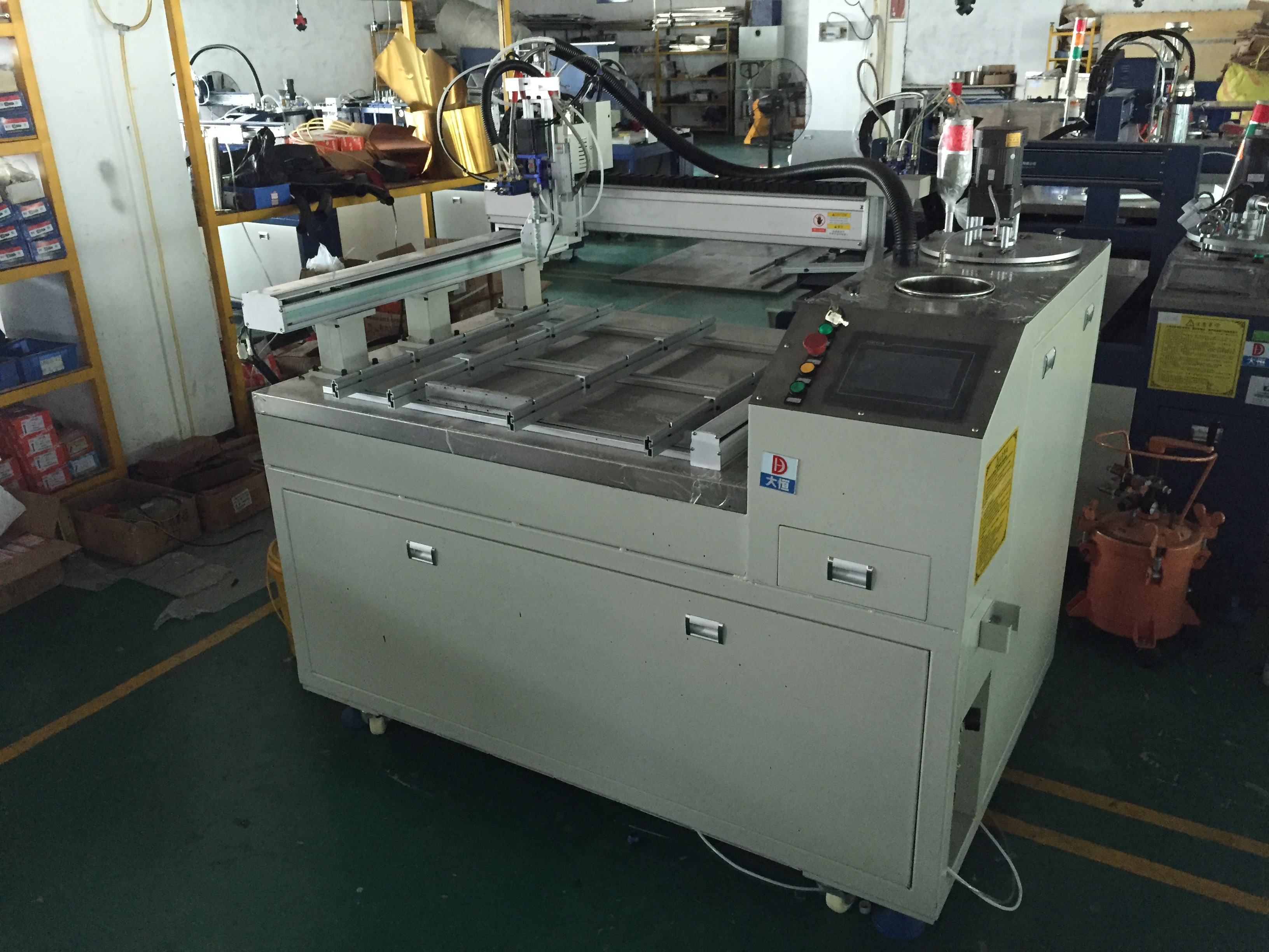 High Precision Automatic Glue Dispenser Machine Intelligent Robot for 500 KG Capacity