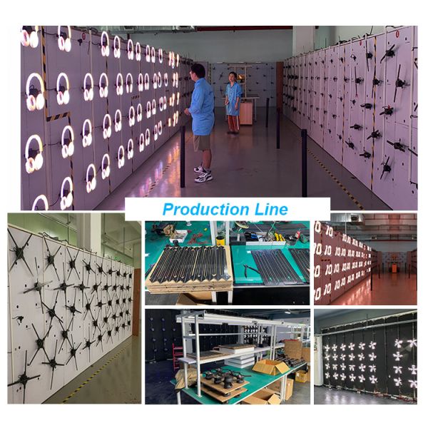 New Technology 100cm 3D LED Fan Hologram Hdmi-input Computer Hdmi-input Synchronized 3D LED Fan Wall Advertising Display