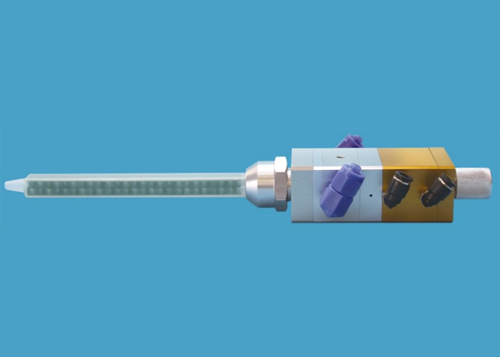 MTV-2MIX-01 aluminum alloy back-suction dispensing valve image 3