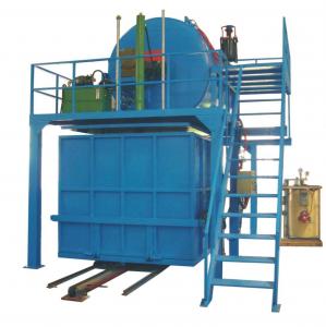 China Automatic Recycled Foam Production Line With Steam Mix Crushed Foam With Glue on sale