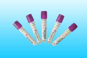 Wholesale Sterile Vacuum EDTA Tube With Stopper Purple Top vacuum blood colletion tube Leakage Proof from china suppliers