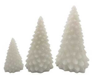 Wholesale 3pk Halloween Wax Pinecone LED Light 11*11*19.5cm 9.2*9.2*16.8cm 6*6*10.5cm from china suppliers