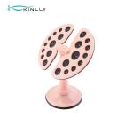 22 Holes Folding Acrylic Makeup Brush Drying Rack For Countertop