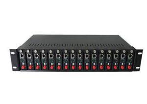 Wholesale 16 Slots Rack Mount Media Converter Chassis With Redundant Power Supply from china suppliers