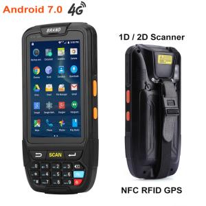 China 4.0 Inch 480x800 Industrial Handheld Terminal 4G PDA Scanner Android on sale