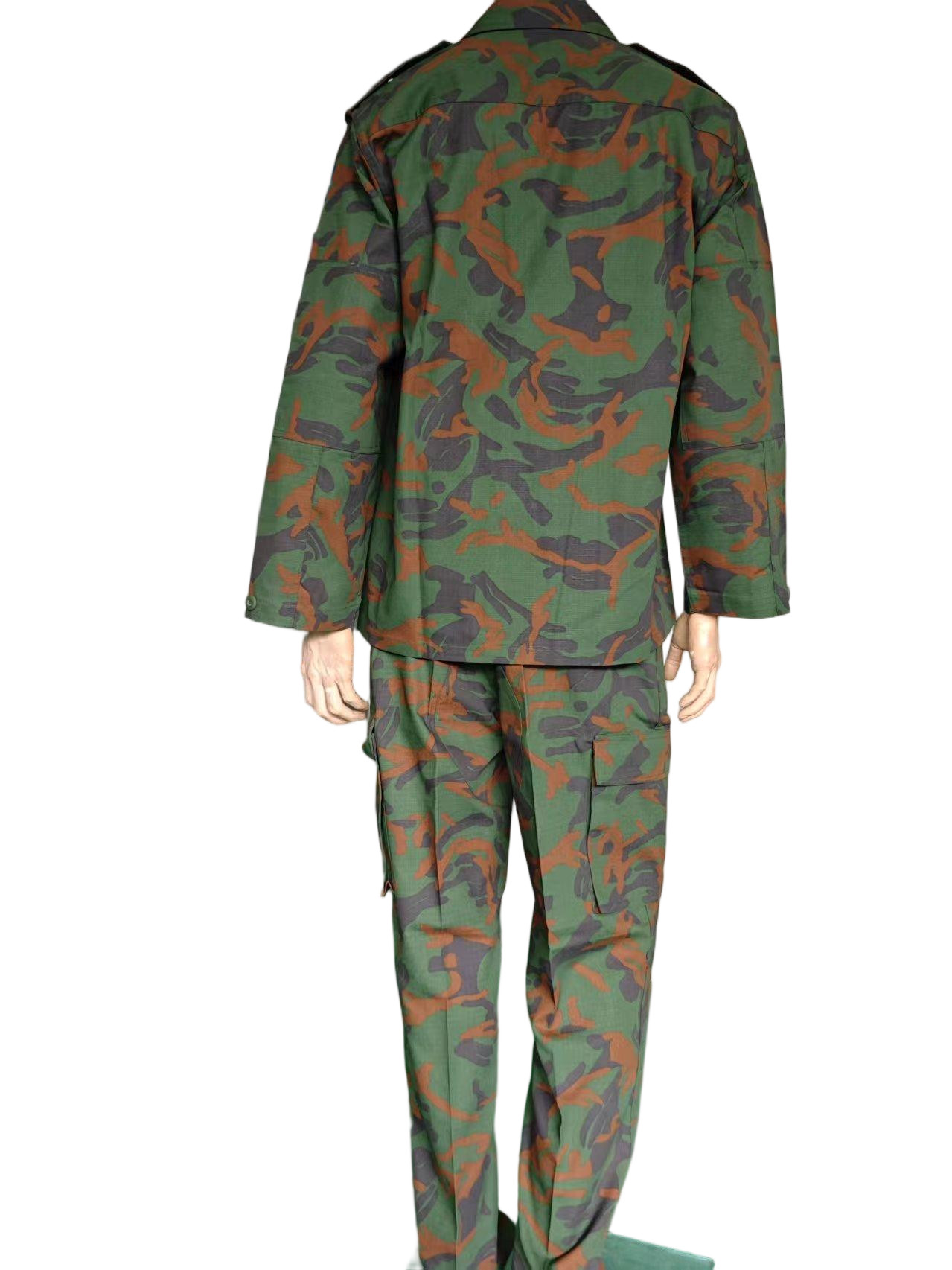 BDU Woodland Combat Uniform Multi Pocket System Tactical Uniform Clothing Custom made Forest Camouflage Tactical Clothing Set