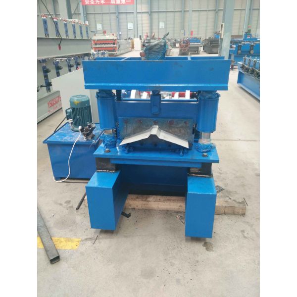 Trapezoidal Profile metal roof ridge cap forming machine ridge capping machine