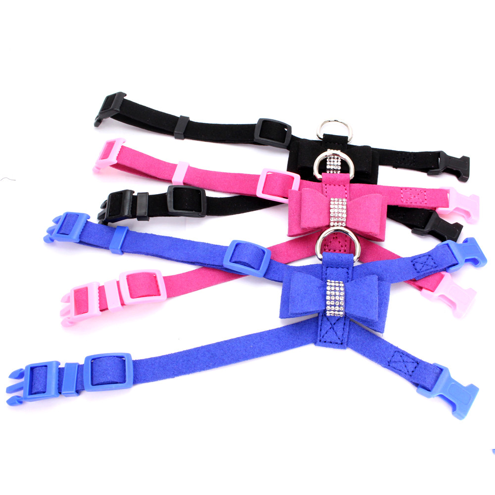 Leather Durable Hook Dog Collars And Leashes For Pet S M L Size No Choke