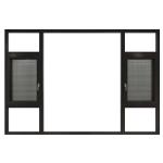 Modern High Technology Affordable Waterproof Triple Glazed Casement House