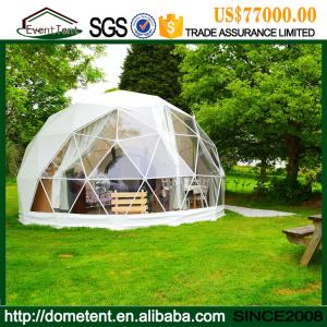 Wholesale Rustless Large Outdoor Tent , PVC Cover Metal Frame Geodesic Dome Shelter from china suppliers