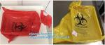 infectious medical waste disposal plastic bag, plastic clinical waste bag,