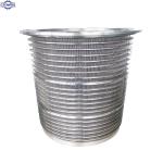 Paper recycling screen baskets for pressure screen