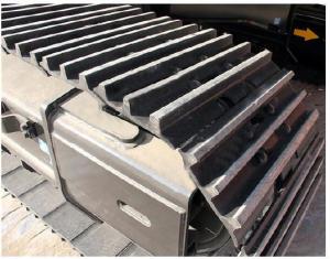 Wholesale Customized D375 Forged Excavator Track Pad  undercarriage track shoes from china suppliers