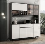 Pure White Glass Door Modern Storage Cupboard Playwood Home Furniture Lacquer