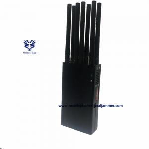 China Portable  10  antenna Mobile phone Signal Jammer PCS  CDMA 3G 4G  5G WiFi GPS Signal Jammer on sale