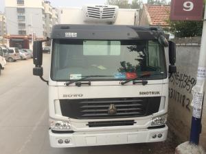 Wholesale Refrigerated Delivery Truck 8cm Polyurethane Foam , Sinotruk Howo Truck from china suppliers