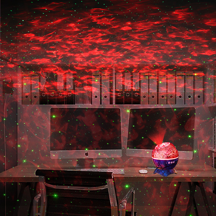 Portable Durable Dinosaur Egg Star Projector ABS PC Material