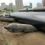 Black Inflatable Natural Rubber Marine Heavy Lifting Airbags