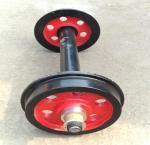 Locomotive Railway Wheel Set With 762mm Track Gauge ISO9001 2008 ODM