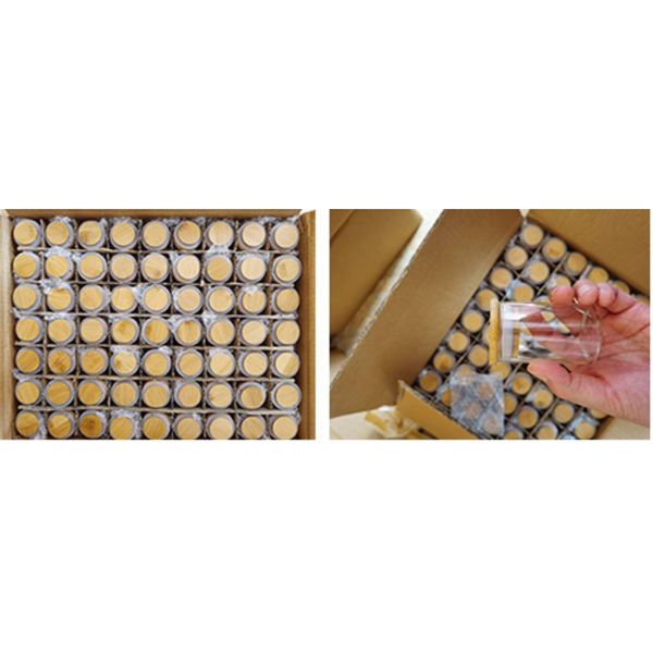 High Temperature Resistance Glass Jar High Borosilicate Glass Jar Packaging