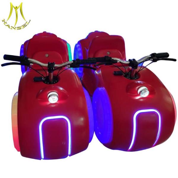 Hansel Amusement equipment battery operated 2 player racing go kart motorcyle