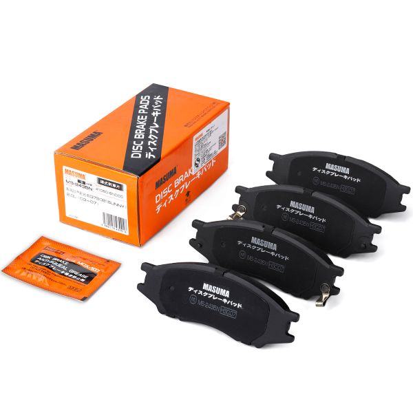 MS-2435N MASUMA Auto Brake Systems Replacement Front Brake Pads 41060-6N000 ASV40L