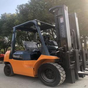 Wholesale Diesel Tuel Toyota Used Forklift 3 Ton 3 Mast With Side Shift from china suppliers