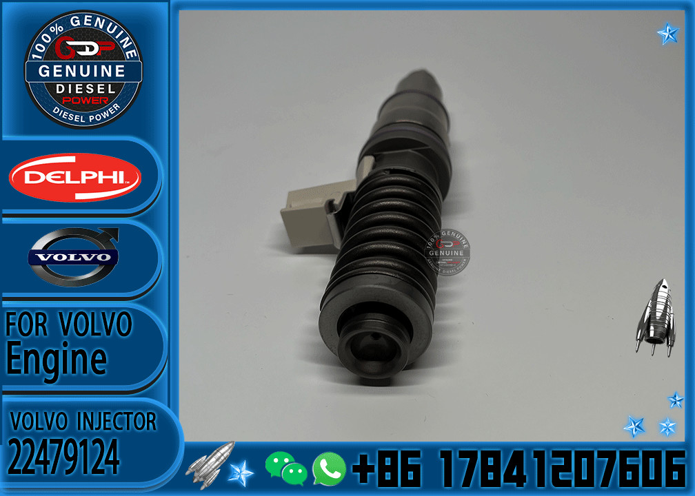 Engine Parts 22479124 Fuel Injector For Volvo Mack D13 MP8 Engine Fuel Injector Nozzle 85020428 BEBE4L16001