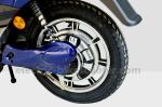 25km/h Battery Operated Electric Scooter Pedal Assist 16" X 3.0 Tire Drum Brake