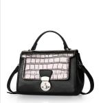 Fashion Handbags Cowhide Women's Bag Crocodile pattern Cow Leather Tote Bag