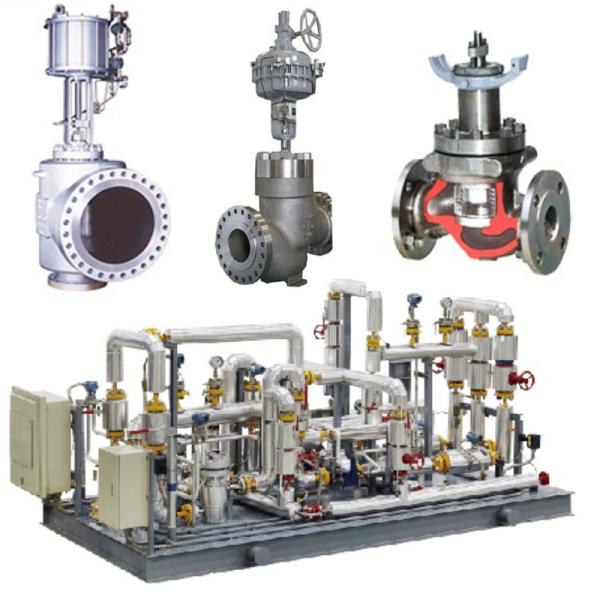 Flow Control Valve Skid Equipped With KOSO Valves 500M/500D And 5200LA/6300LA