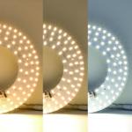 Modern Ceiling Light Fixtures Energy Saving Dimmable LED Ceiling Fan CRI 80 200