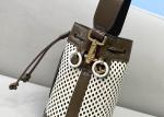 Girls Cute 12cm Hollow Out Bag , Leather Shoulder Bucket Bag